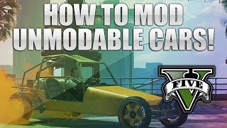 NEW GTA 5 Online How to Fully Modify ANY Unmoddable Car [upl. by Aisemaj]