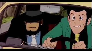 Lupin Car Chase Funimation Voices [upl. by Aiekan]