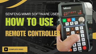 How to use Mimir Remote control senfenglaser tutorial cncoperator fiberlaser [upl. by Hersch]