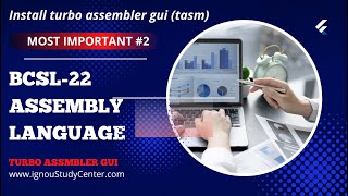 Install turbo assembler gui tasm  Run bcsl 22 assembly codes using tasm  dosbox [upl. by Gwyneth]