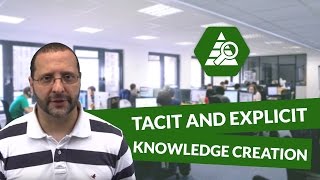 What is tacit and explicit knowledge creation  Innovation and Marketing [upl. by Ab]