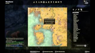 ESO Stormhaven Treasure Map I Location [upl. by Suivatco]