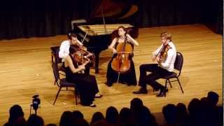 Ariel Quartet  Haydn Quartet in Eflat major Op 33 No 2 quotJokequot [upl. by Ahsaercal]