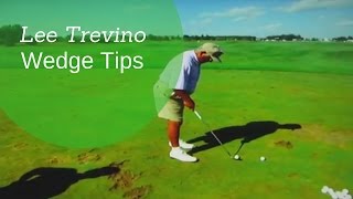 Lee Trevino GREATEST Wedge Play Tips [upl. by Manwell532]