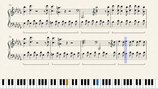 Believer Imagine Dragons  Piano Tutorial  Sheet music [upl. by Ellen]