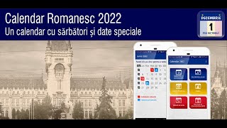 App calendar 2022 romanesc [upl. by Farrar]