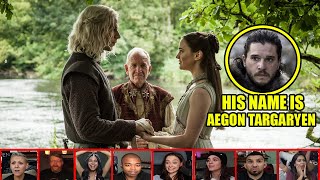 Fans React to Jon Snow being Aegon Taergeryen – Game of Thrones 7x7  The Dragon and the Wolf [upl. by Odraccir]