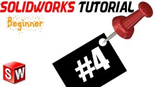 4 SolidWorks beginner TUTORIAL EXTRUDE CUT TYPES [upl. by Sellma]