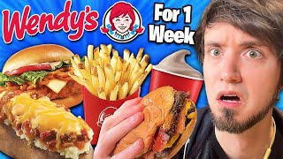 I ate Wendys every day for 1 Week [upl. by Yrallih]