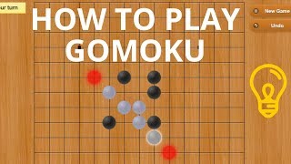 How to Play Gomoku Game [upl. by Larissa]