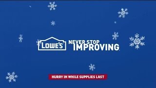 TV Commercial  Lowes Black Friday Deals  Washers and Dryers  Never Stop Improving [upl. by Marje]