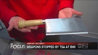 You wont believe how many weapons are confiscated at BWI Airport [upl. by Yramliw]