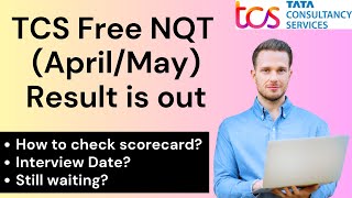 🔥TCS Free NQT Result is out  How to check scorecard  TCS is sending mail for Interview tcs [upl. by Crist804]