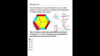 2024 MSÜ MATEMATİK 37 SORU yks tyt ayt keşfetteyiz keşfet keşfetedüş reel reels reelsvideo [upl. by Notsuj]