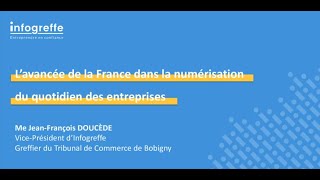 Webinaire Paris Place de droit Infogreffe [upl. by Urania]