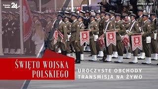 Święto Wojska Polskiego 2022  Transmisja z uroczystości [upl. by Malley756]