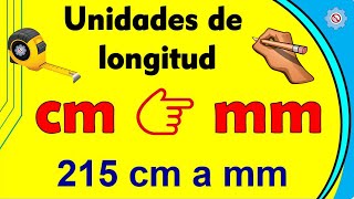 Convertir CENTÍMETROS a MILÍMETROS  cm a mm  2 💥 [upl. by Griggs560]