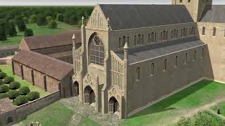 The Chertsey Tiles Digital Reconstruction of Chertsey Abbey Flythrough [upl. by Natloz]