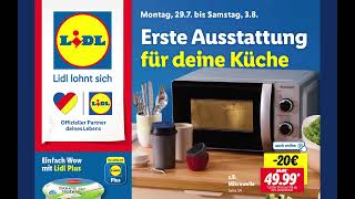 Lidl DE Aktionsprospekt von 29 7 bis 3 8 2024 prospekt lidl [upl. by Carny]