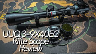 UUQ 39X40EG Rifle Scope Review [upl. by Fitzger865]