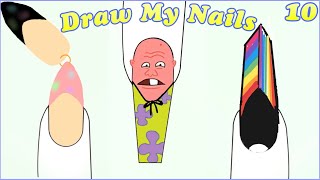 Subscribers Draw My Nails Episode 10 [upl. by Amoihc]