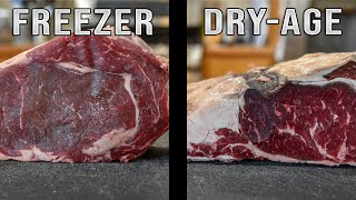 Can you dry age steak in your refrigerator [upl. by Wallis]