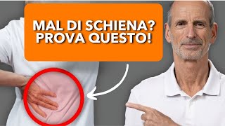 Mal di Schiena Prova Questo Esercizio Quotidiano 🧘‍♂️ [upl. by Fessuoy966]