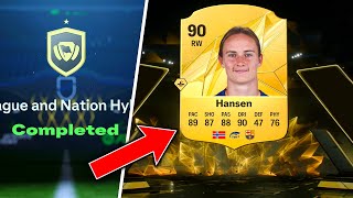 LEAGUE amp NATION HYBRID COMPLETED CHEAP EA FC25 Ultimate Team [upl. by Millisent]