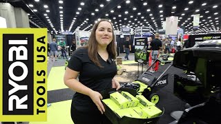 New Ryobi Outdoor Equipment Featured at the Equip Expo 2023 [upl. by Syhr]