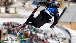 Eileen Gu dominates halfpipe for Copper Mountain freeski title  NBC Sports [upl. by Irmo]