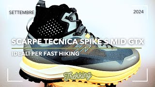 RECENSIONE SCARPE TREKKING TECNICA SPARK S MID GTX  PRODUCT TOUR  OUTDOOR PRODUCT [upl. by Feeney61]