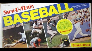 StratOMatic Baseball Kansas City  Detroit 4281966 [upl. by Ennaed]