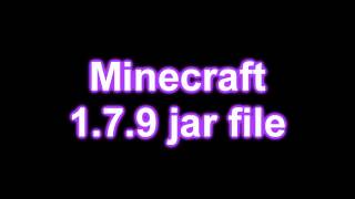 Minecraft 1 7 9 Jar File Link Download [upl. by Almita]