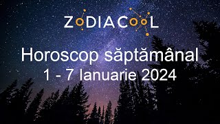 HOROSCOP SAPTAMANAL 17 Ianuarie 2024  Anul incepe promitator [upl. by Showker375]