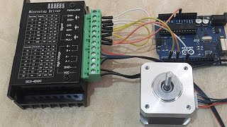 TB6600 Stepper Motor Driver with Arduino [upl. by Eisseb365]