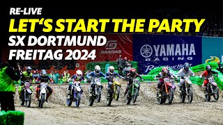 SXLivestream Freitagabend 2024 39 ADAC Supercross Dortmund [upl. by Regdor]