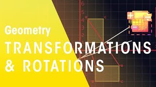 Transformations amp Rotations  Geometry  Maths  FuseSchool [upl. by Streeter]