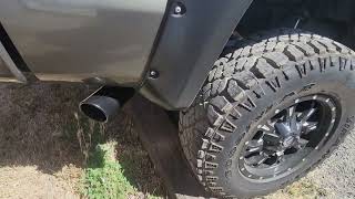 2011 Toyota Tacoma Black Widow Race Venom Muffler [upl. by Aronson]