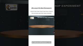 Millikans oil droplet experiment charge on electron12th physics yt chemistry shortsfeed [upl. by Darwin]