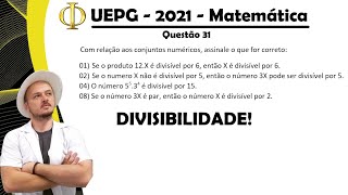 UEPG 2021  Questão 31 [upl. by Enelyam418]