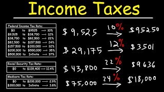 Calculating OASDI Social Security Deduction Medicare Deduction amp Net Pay [upl. by Yleek]