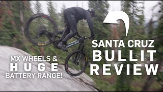 Santa Cruz Bullit  EMountain Bike First Impressions [upl. by Shushan]