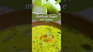 Kohlrabi Kartoffel Suppe mit Sahne einfaches Rezept [upl. by Judy19]