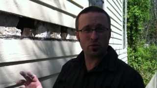 Spray Foam Insulation Shrinkage Problem In Wall of Existing Home [upl. by Treborsemaj]