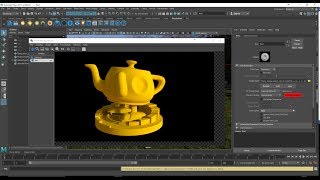 RENDERMAN 21 Displacement Maya Renderman Zbrush [upl. by Iatnahs]