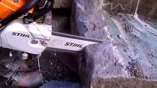 STIHL GS 461  Sandstein [upl. by Thibault]