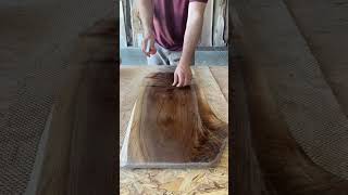 Transforming Wood into 500 Charcuterie Board shorts diy [upl. by Horten]