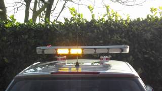 Haztec Xcell LED Amber 12V Recovery British Made Lightbar [upl. by Janela]