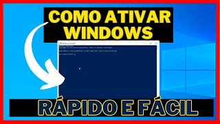 COMO ATIVAR WINDOWS 1011 PERMANENTE SEM PROGRAMA [upl. by Nicolina]