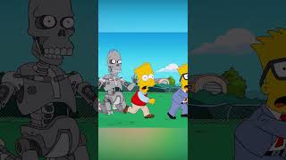 Homer est devenu un robot 🤖😨 simpsons dessinanimé lessimpson [upl. by Atteuqram802]